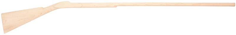 Stock, Jacob Dickert, pre shaped, non-inlet,
7/8" octagon, 42" barrel, plain maple Stock, Jacob Dickert, pre shaped, non-inlet,
7/8" octagon, 42" barrel, plain maple